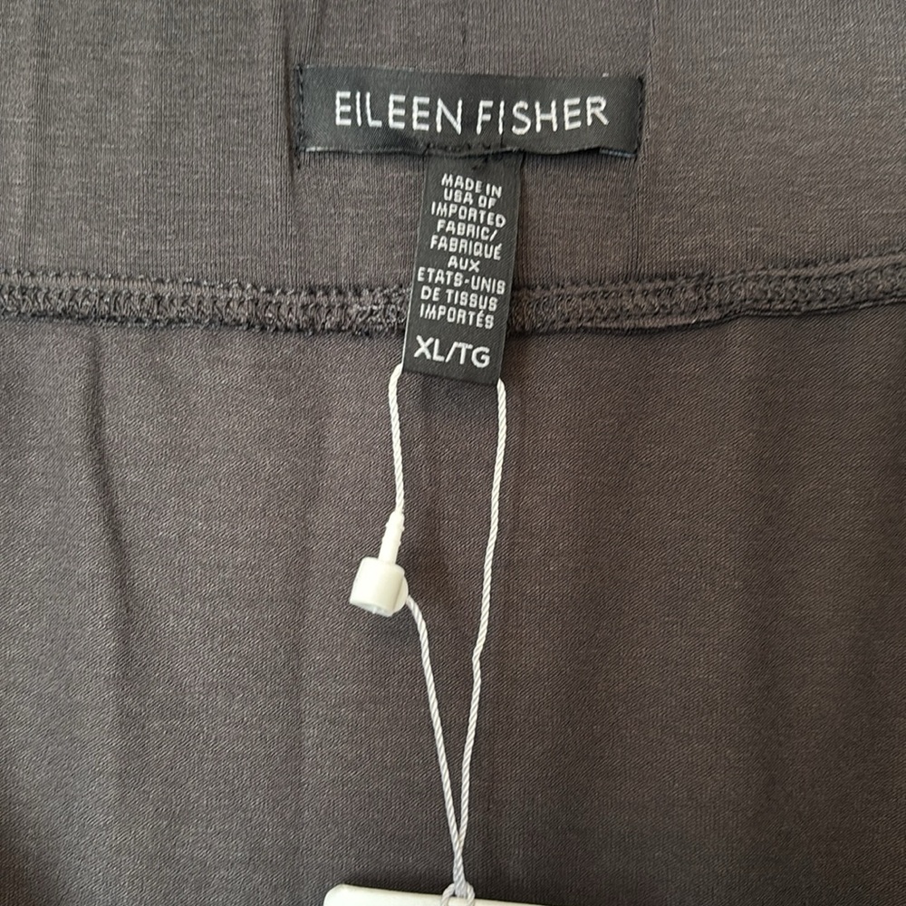 Eileen Fisher Signature Viscose Jersey Knit Maxi Skirt Gray Women’s XL - Picture 3 of 9